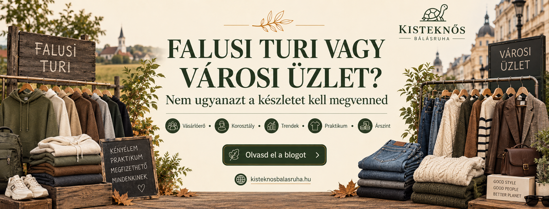 Falusi turi vagy városi üzlet?