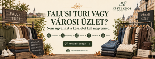 Falusi turi vagy városi üzlet?