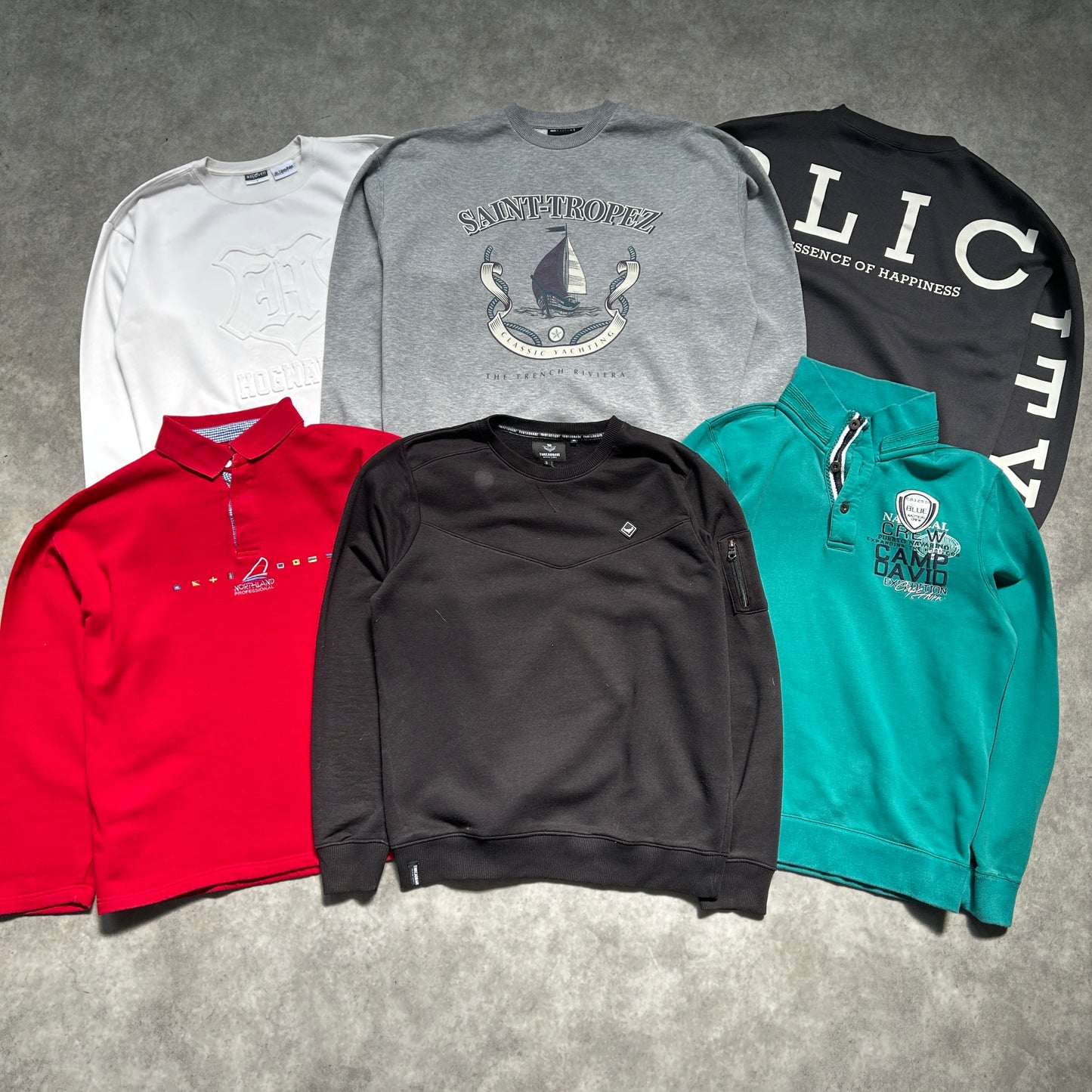 Férfi KAPUCNI NÉLKÜLI Pulóver - 25 KG