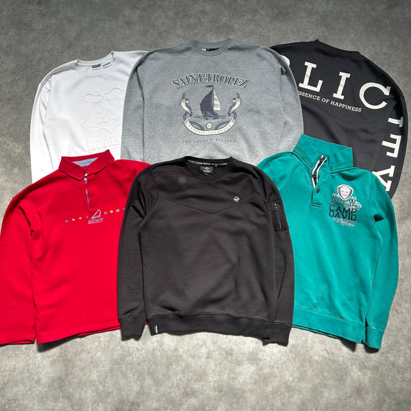 Férfi KAPUCNI NÉLKÜLI Pulóver - 25 KG