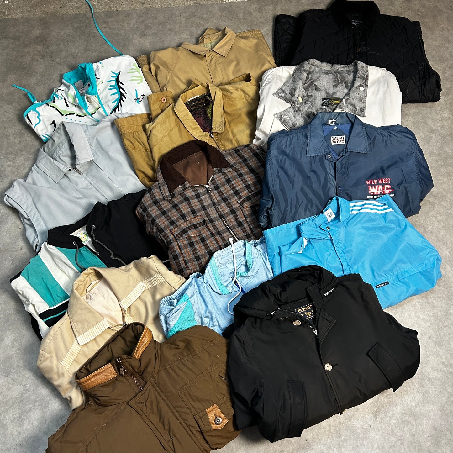 Férfi Vintage Kabát, Dzseki - MIX - 14DB #160