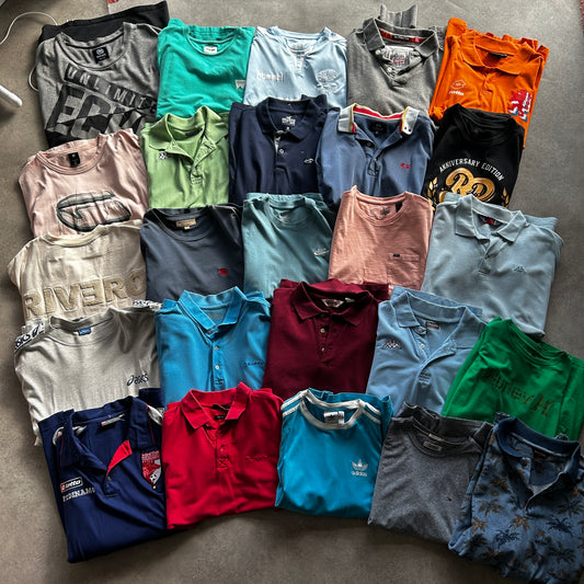 MÁRKÁS VEGYES PÓLÓ - MIX KAT. - 10 DB