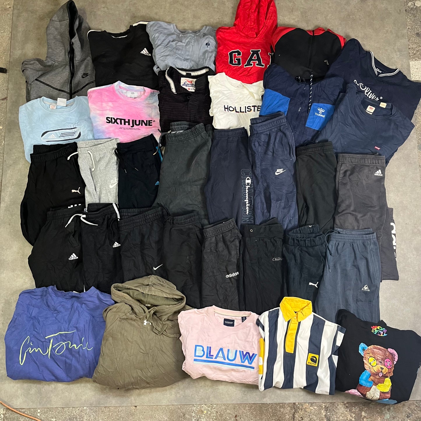 MÁRKÁS VEGYES JOGGING - MIX KAT. - 10 DB