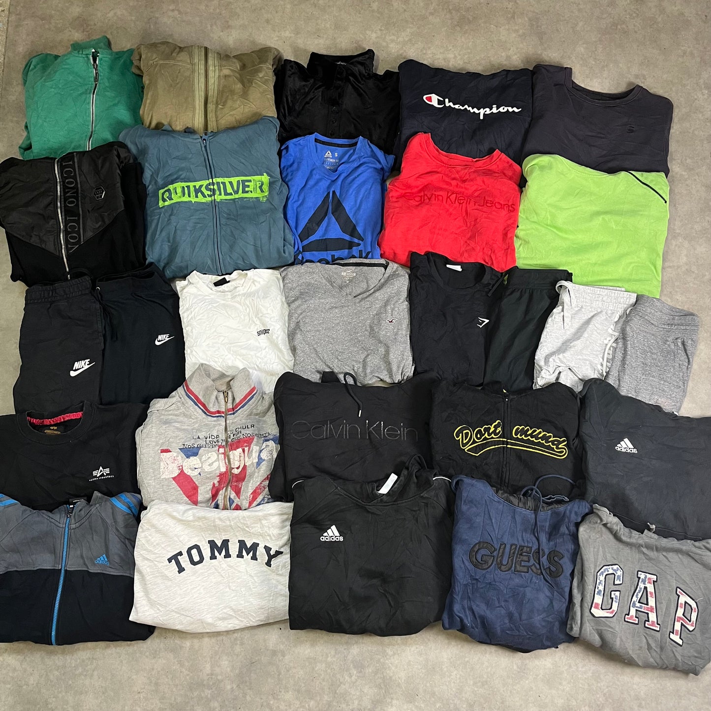 MÁRKÁS VEGYES JOGGING - MIX KAT. - 10 DB