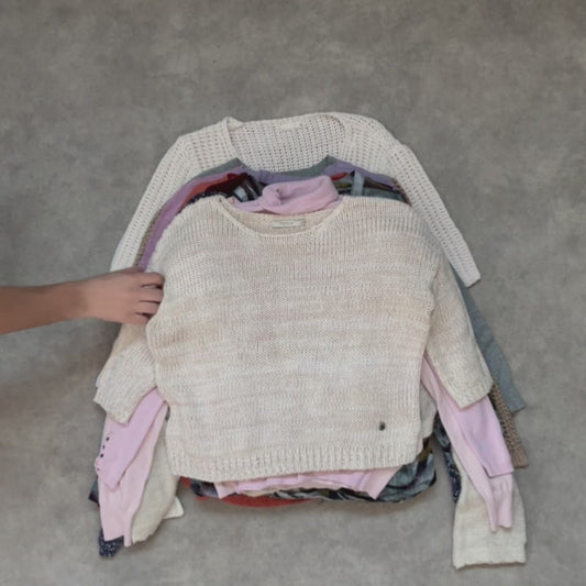 NŐI KÖTÖTT PULÓVER ("A" MINŐSÉG) 15DB #125