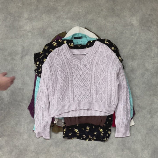 NŐI KÖTÖTT PULÓVER ("A" MINŐSÉG) 15DB #118