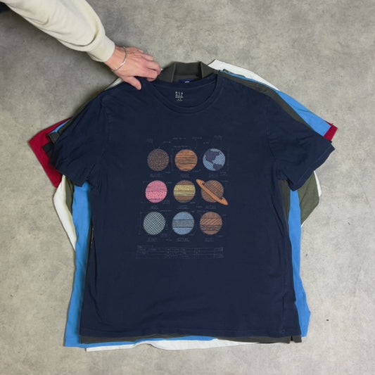 Márkás Férfi Póló - A-B - 12DB #145