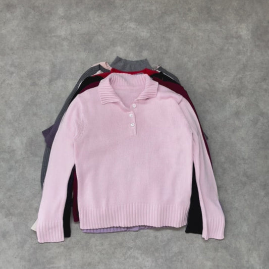 NŐI KÖTÖTT PULÓVER ("A" MINŐSÉG) 15DB #116